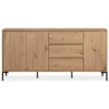 Navi buffet en bois avec placards et tiroirs