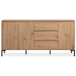 Navi buffet en bois avec placards et tiroirs
