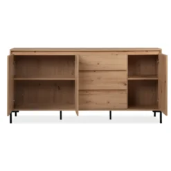 Navi buffet en bois avec placards et tiroirs