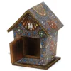 Nichoir balinais en bois fait main