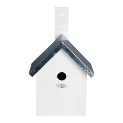 Nichoir blanc pour oiseaux mesange