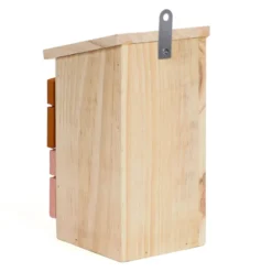 Nichoir en bois de pin artisanal adapté à plusieurs espèces d'oiseaux