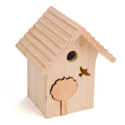 Nichoir pour mésange en bois