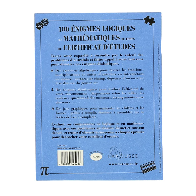 100 énigmes logiques et mathématiques
