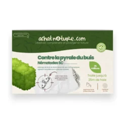 Nématodes sc - 25 m de haie - pyrale du buis - 25 millions