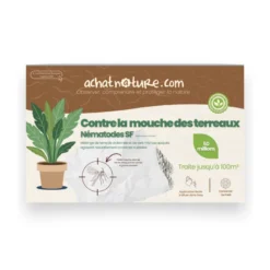 Nématodes sf - 100 m² - mouches des terreaux - 50 millions
