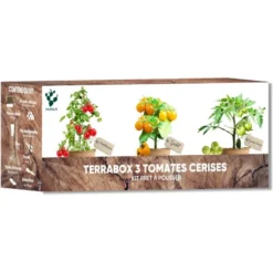 Nopalia® kit tomates cerises bio – mini potager intérieur - culture facile & diy