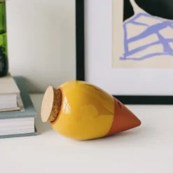 Olla en céramique Pépin Jaune