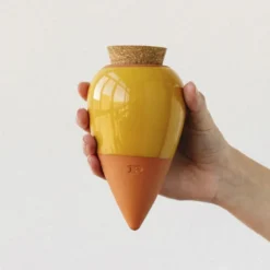 Olla en céramique Pépin Jaune