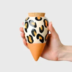 Olla en céramique Pépin Léopard
