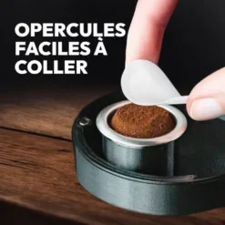 102 opercules compostables Caps'me