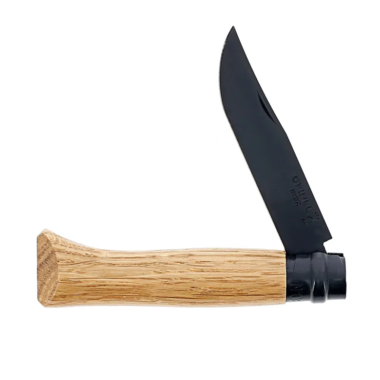 Opinel n°8 Black chêne