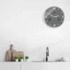 Optus mytime io nx horloge murale radio pilotée avec mesure de temperature et hu