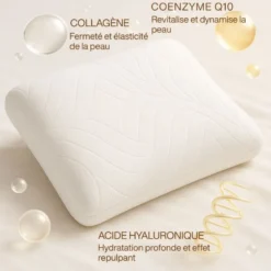Oreiller cosmétique hydratant dermacoll