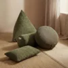 Oreiller de yoga vert kaki