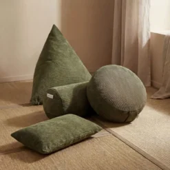 Oreiller de yoga vert kaki