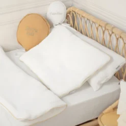 Oreiller plat en gaze de coton jeanne