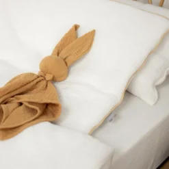 Oreiller plat en gaze de coton jeanne