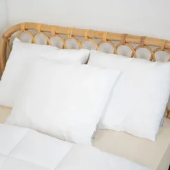 Oreiller satin de coton moelleux