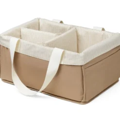 Organisateur de couches rayures marron