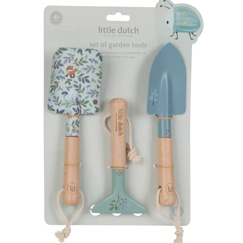Outils de jardin bleu forest friends