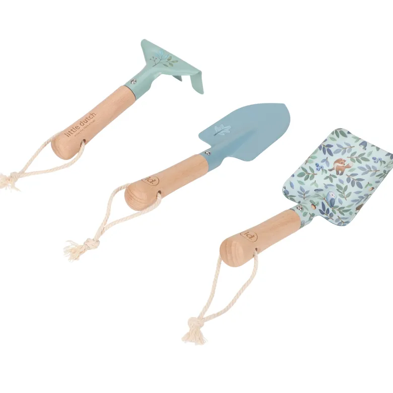 Outils de jardin bleu forest friends