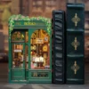 Owl bookstore - maquette booknook serre-livre
