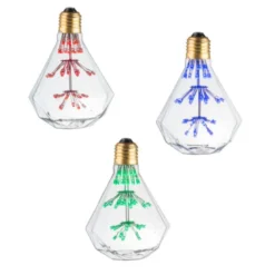 Pack 3 ampoules e27 led décoratives diam