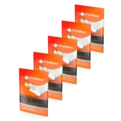 Pack de 5 chaufferettes pour pieds thaw - activation à l’air