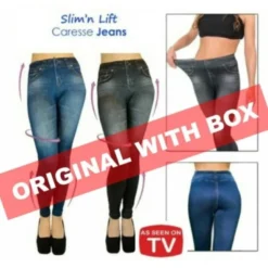 Pack de 3 jeans leggings caresse taille