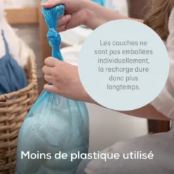 Pack de 3 recharges octogonales pour poubelle à couches dress up