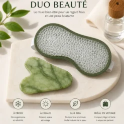 Pack fraîcheur : diffuseur leo, gua sha jade, masque yeux & huiles