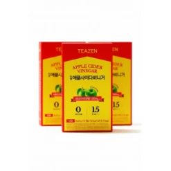 Pack mensuel vinaigre de cidre : 3 boites teazen tz-pacvrx3