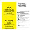 Pack 1 piège photographique pie1069 + 4
