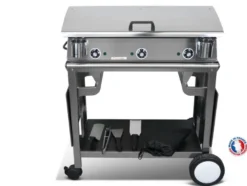 Pack plancha lux830 inox chariot rivoli