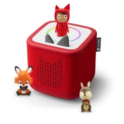 Pack toniebox 2 - boite à histoires - mes comptines - rouge