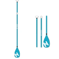 Pagaie réglable sup -bleue - 3 parties