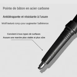 Paire de bâtons de marche voxor Rouge