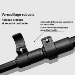 Paire de bâtons de marche voxor Rouge