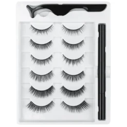 6 paires de faux cils magnetiques
