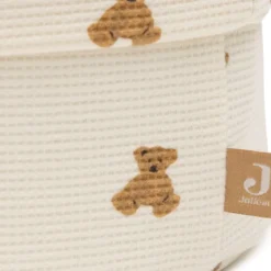 Panier de rangement little waffle mini teddy bear (14 x 18 cm)