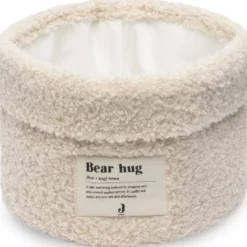 Panier de toilette boucle naturel (14 x 18 cm)