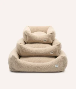 Panier en effet bouclette s - beige