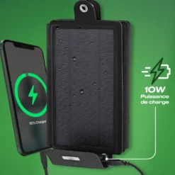 Panneau de recharge solaire pliable