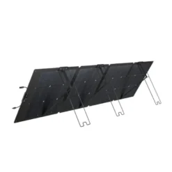 Panneau solaire bifacial 220w ecoflow - double face - ip68 - aventure & recharge