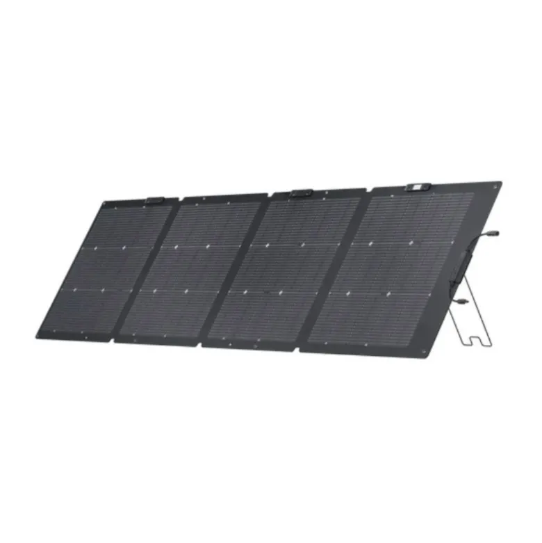 Panneau solaire bifacial 220w ecoflow - double face - ip68 - aventure & recharge