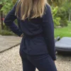 Pantalon pyjama cigogne long bleu marine (>1,70m) XL