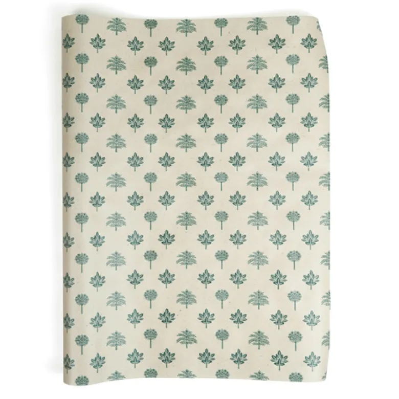 Papier cadeau fait à partir d'herbe