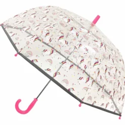 Parapluie enfant transparent licorne