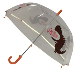 Parapluie enfant transparent dinosaure